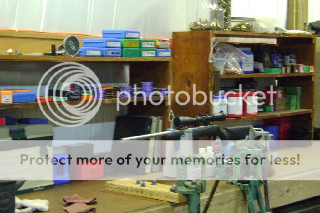 While reloading do you sit or stand?